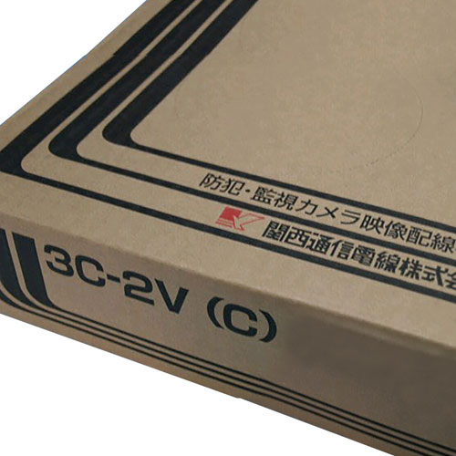 3C-2V(C) 300m巻 (REELEX 巻き梱包) 75Ω高周波同軸ケーブル